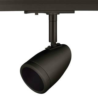 Square 1F 230V Spot med afskærmning Sort