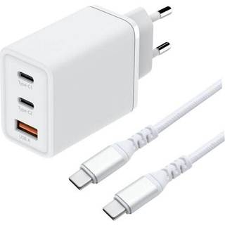 Dacota Platinum 65 W USB-C GaN hurtigopladningssæt ➞ På lager - klar til levering og afhentning