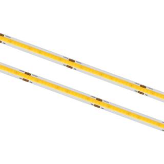 8W/m COB-LED strip - 10m, IP20, 336 LED pr. meter, 24V, 8 mm bred - Kulør : Kold