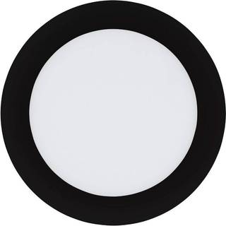 EGLO connect.z FUEVA-Z LED indbygningsspot, Ø16,5 cm, IP44, sort