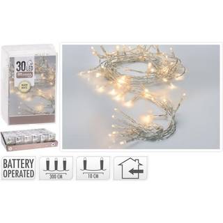 Lyskæde til batteri 30 LED