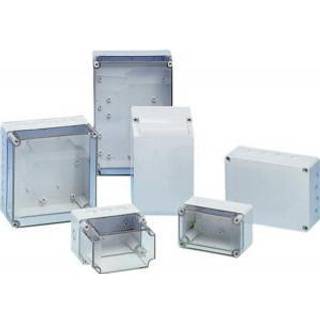 Ensto Cubo s kasse transparant  125x125x125