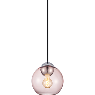Bubbles Pendel - Ø14 cm - Rosa/krom - Halo Design