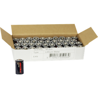 Japcell Lithium CR2 Batterier - 40 stk. pakning