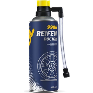 Dækpilot / Punkteringsspray, til Bil og MC, 450ml fra Mannol