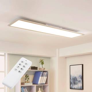 Arcchio LED-panel Lysander, 32W, CCT, 119cm, sølv
