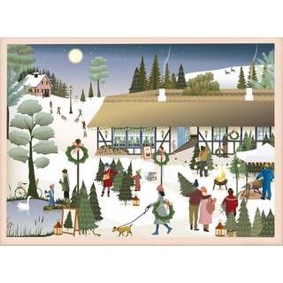 Christmas Tree Farm - Puslespil Med 1.000 Brikker fra ViSSEVASSE