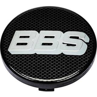 BBS centerkapsel ø 56 mm sølv/sort