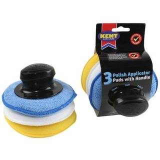 Kent Carcare polerrondel med håndtag, Ø130 mm, 3 stk.