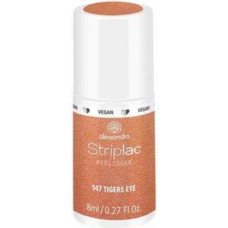 Alessandro Striplac Peel Or Soak 147 Tigers Eye 8 ml