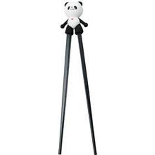 Spisepinde til børn, sort panda