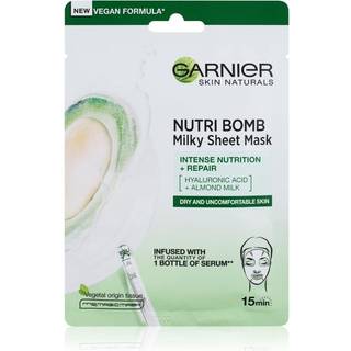 Garnier Skin Naturals Nutri Bomb nærende ansigts sheetmaske til tør hud 32 g - 32 g