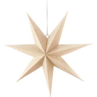Scandi Living Bare adventsstjerne natur 60 cm