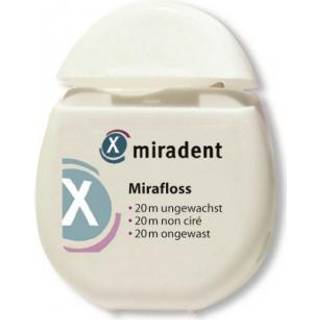 Tandtråd uden PFAS Mirafloss Uden Voks 20 mtr.