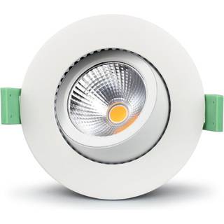 Llitt Lisa Dimbar Infälld downlight 3000K 600lm IP65 3-pack Vit