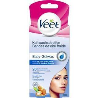 Veet Pure Cold Wax Strips Face Sensitive Skin 20 stk.