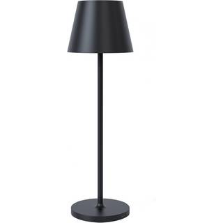 Calida Opladelig bordlampe - udendørs, 2700K, RA97, dæmpbar, sort