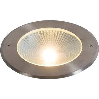 Moderne jordspot stål inkl. LED 20W - Bridge