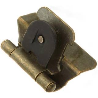 Hickory Hardware P5311 -AB Dobbelt demonterbar h?ngsel - 170 ?bningsflade Ramme - 1/4 tommer Overlay Self -Closing Funktion - Let installationssk