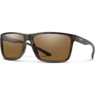 Smith RIPTIDE/S Polarized N9P/L5 61 Solbriller Mænd Tortoiseshell - Matte Dark Tortoise - 61mm