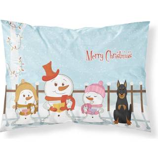 Caroline's Treasures Christmas Carolers Merry Beauce Shepherd Dog Fabric Standard Pillowcase BB2411Pillowcase