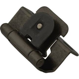 Hickory hardware p5313 -bi enkelt demonterbar h?ngsel - 1/2 tommer overlay selvlukningsfunktion med 170 ?bnings ansigtsramme | Skabshardware h?ng