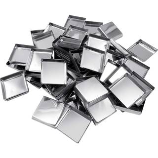 Allwon 56 Pack Tom Square Metal Pander til Eyeshadow Palette Magnetic Makeup Palette (26mm)