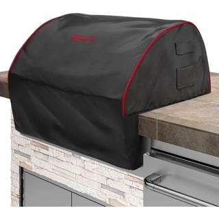 Bull Outdoor Products 72016 24 """" Steer Grill Head Cover Black W/Red Piping