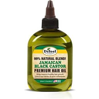 Difeel Premium Natural Jamaican Black Castor Hair Oil 7.1 Oz - Jamaicansk sort ricinusolie til h?rv?kst