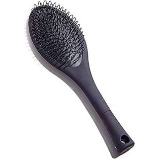 Hair Shop Black Loop Brush - Salon Professionel Grad med matet sort og ergonomisk design - Sikkert detangler -v?rkt?j til 100% Remy Human og Synt