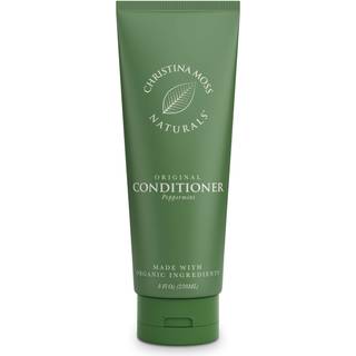 Christina Moss Naturals Peppermint Hair Conditioner, der virkelig fungerer med rene plantebaserede ingredienser sikkert til farve behandlet hår &