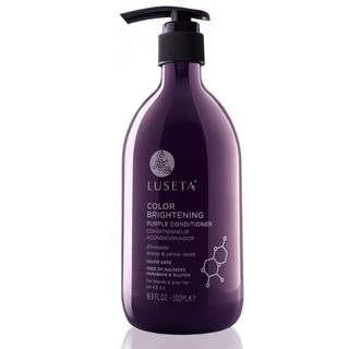 Luseta Purple Conditioner til farvet gr? blondine og t?r/beskadiget h?r - Kvinders sulfat og paraben gratis 16,9 oz