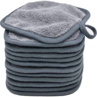 Bloomsesame Makeup Remover Clots til ansigts?jlekl?ber - Genanvendelig makeupfjerner Pads Soft Microfiber Facial Cleansing Cloths 5 X 5inch 12 Pa