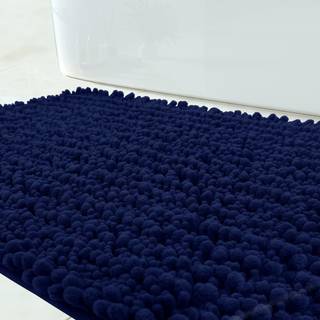 Yimobra Original Luxury Shaggy Bath Mat 44.1 x 24 tommer Super Absorberende vand-skridsikre maskinvaskbar blød og hyggelig tyk moderne til badevæ