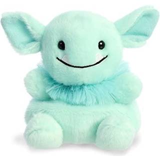Aurora Palm Pals 5-tommer Gribble Goblin plyslegetøj - grøn, venlig monster med broderede tænder