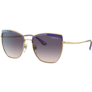 Vogue Briller VO4234S 516636 54 Solbriller Kvinder Guld - Purple Gold - 54mm