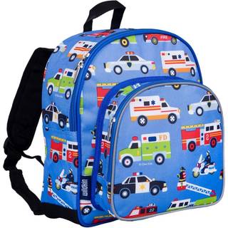 Wildkin 12-tommer b?rns rygs?k til drenge og piger perfekt til dagpleje og b?rnehave toddler-toser har polstret og justerbar rem ideel til skole