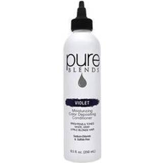 Violet Fugtgivende farveaflejringsbalsam - lys og tone falmede h?r semi -permanent farvestof for at forhindre fade forl?nger farvestjeneste til b