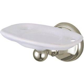 Kingston Brass BA4816SN Metropolitan Toothbasus og Tumbler Holder b?rstet nikkel