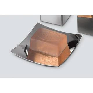 Gedy Gedy Ne11-13 Square Polised Soap Dish Chrome