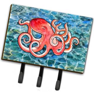 """" Caroline's Treasures Octopus Wall Hook Triple """"