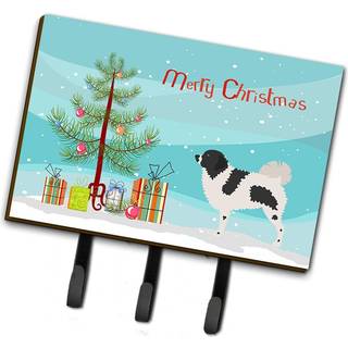 """" Caroline's Treasures Wetterhoun Frisian Water Dog Christmas Wall Hook Triple Multicolor """"