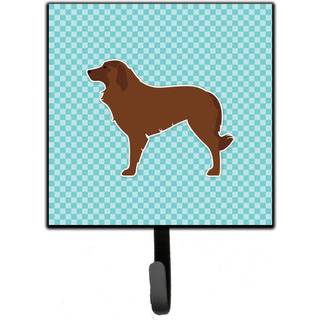 """" Caroline's Treasures Portuguese Sheepdog Dog Checkerboard Blue Leash eller Key Holder BB3731SH4 Lille Multicolor """"