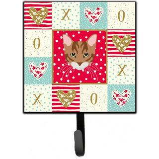 """" Caroline's Toyger Toyger Cat Love Leash eller Key Holder Hooks Multicolor """"