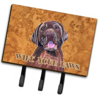 """" Caroline's Treasures SC9127TH68 LABRADOR T?r dine poter snor eller n?gleholder stor flerfarvet """"