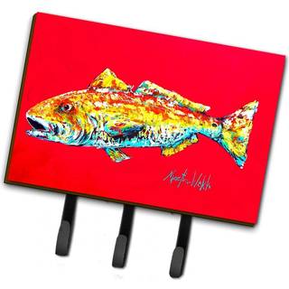 """" Caroline's Treasures MW1084TH68 Fish-Red Fish Alphonso Leash eller Key Holder Large Multicolor """"