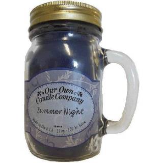 Vores eget lysfirma Summer Night Duftende Mason Jar Candle 100 Hour Burn Time 13 Ounces