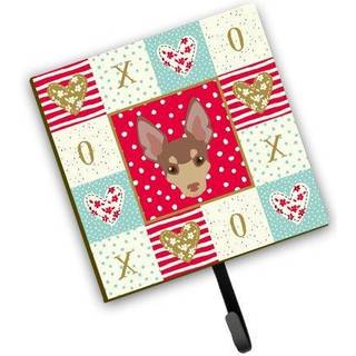 """" Caroline's Treasures Miniature Fox Terrier Love Leash eller Key Holder Hooks multicolor """"