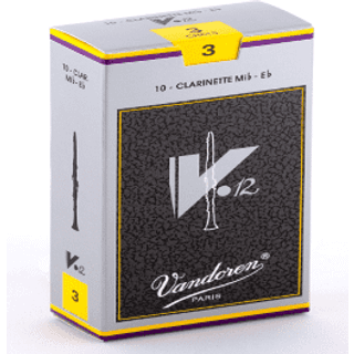 Vandoren CR6145 EB klarinet v12 Reeds styrke 45 kasse med 10