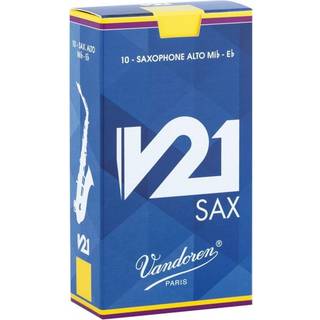 Vandoren SR8145 Alto Saxophon V21 Reeds styrke 45 Box med 10